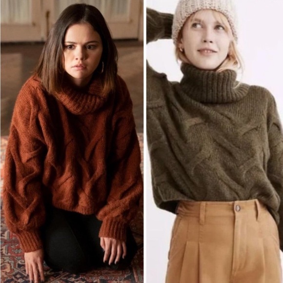 Like New!! Green Turtleneck sweater from Madewell! - Picture 1 of 7